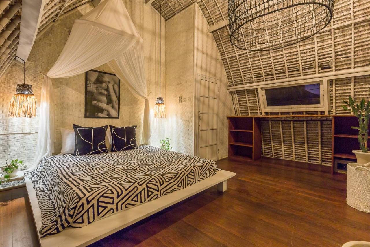 Eco Bamboo Bungalow 3 Vila Canggu Exterior foto