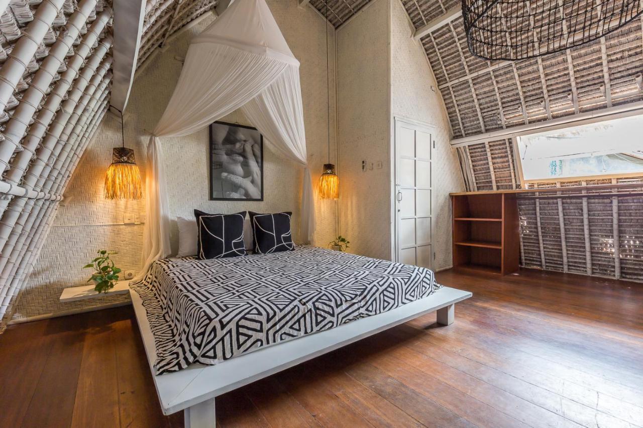 Eco Bamboo Bungalow 3 Vila Canggu Exterior foto