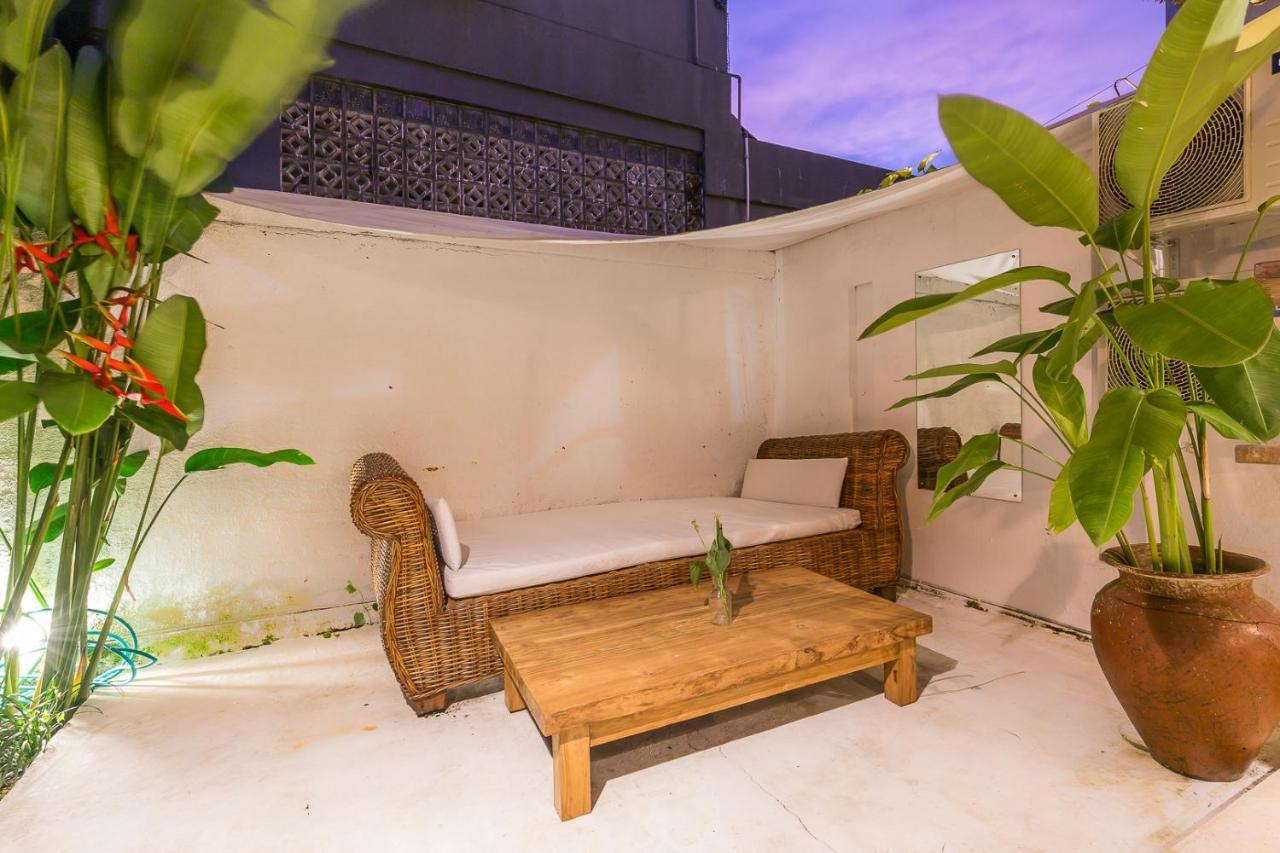 Eco Bamboo Bungalow 3 Vila Canggu Exterior foto