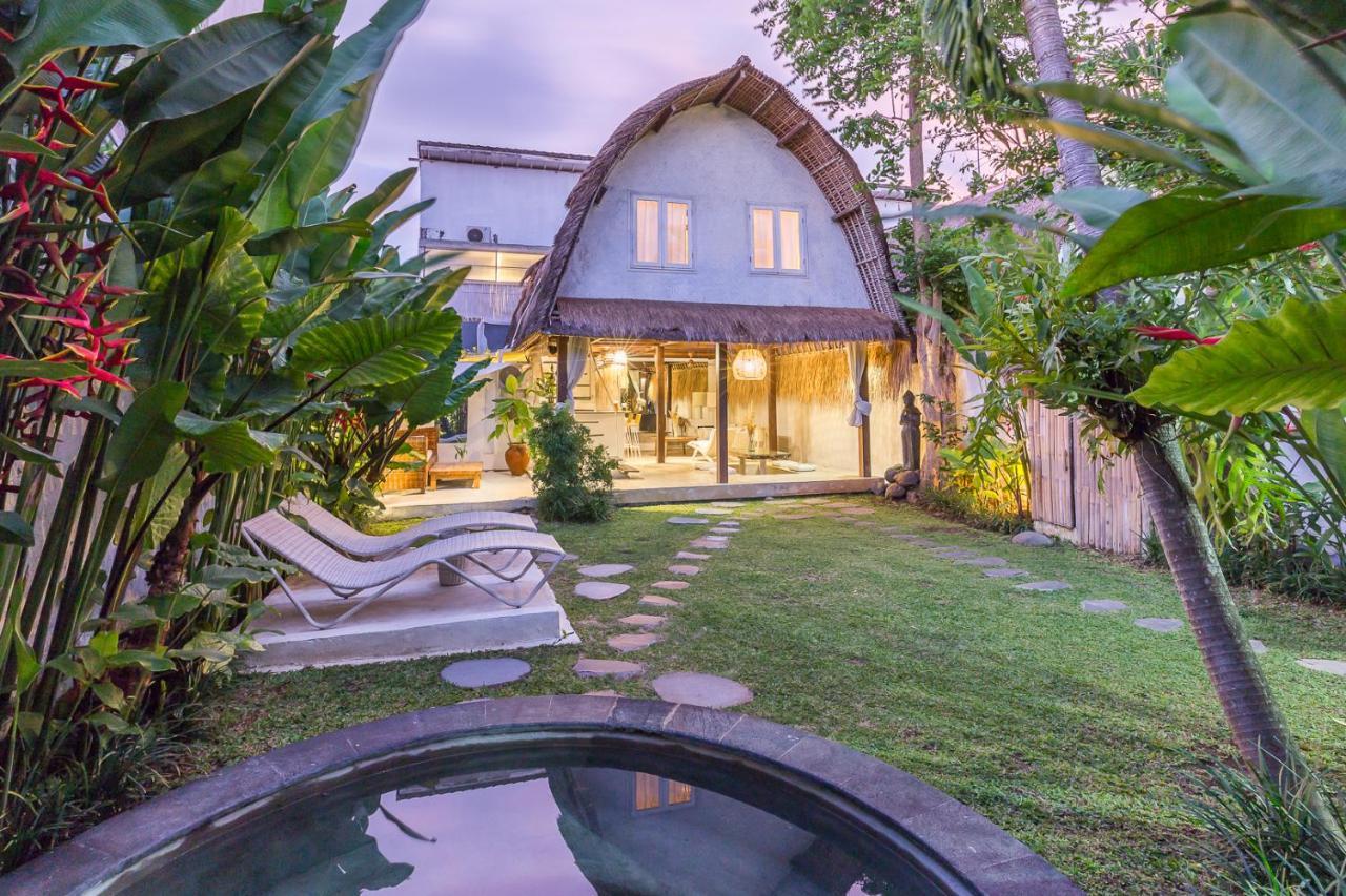 Eco Bamboo Bungalow 3 Vila Canggu Exterior foto